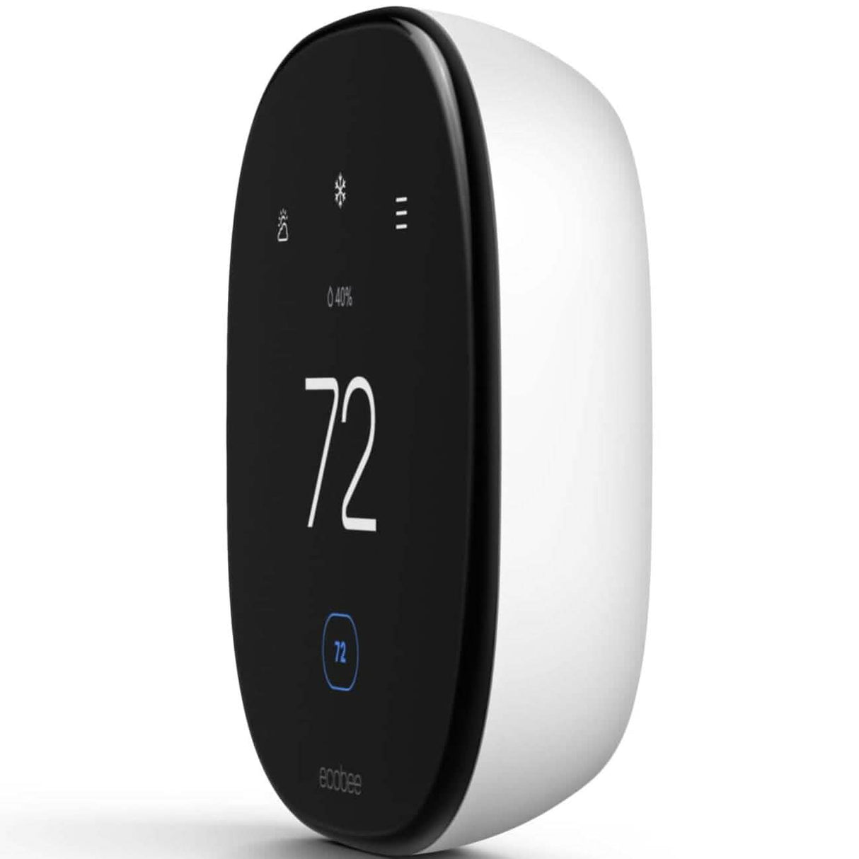 ecobee New Smart Thermostat Enhanced - Programmable Wifi Thermostat - Works with Siri, Alexa, Google Assistant - Energy Star Certified - Smart Home (Refurbished)