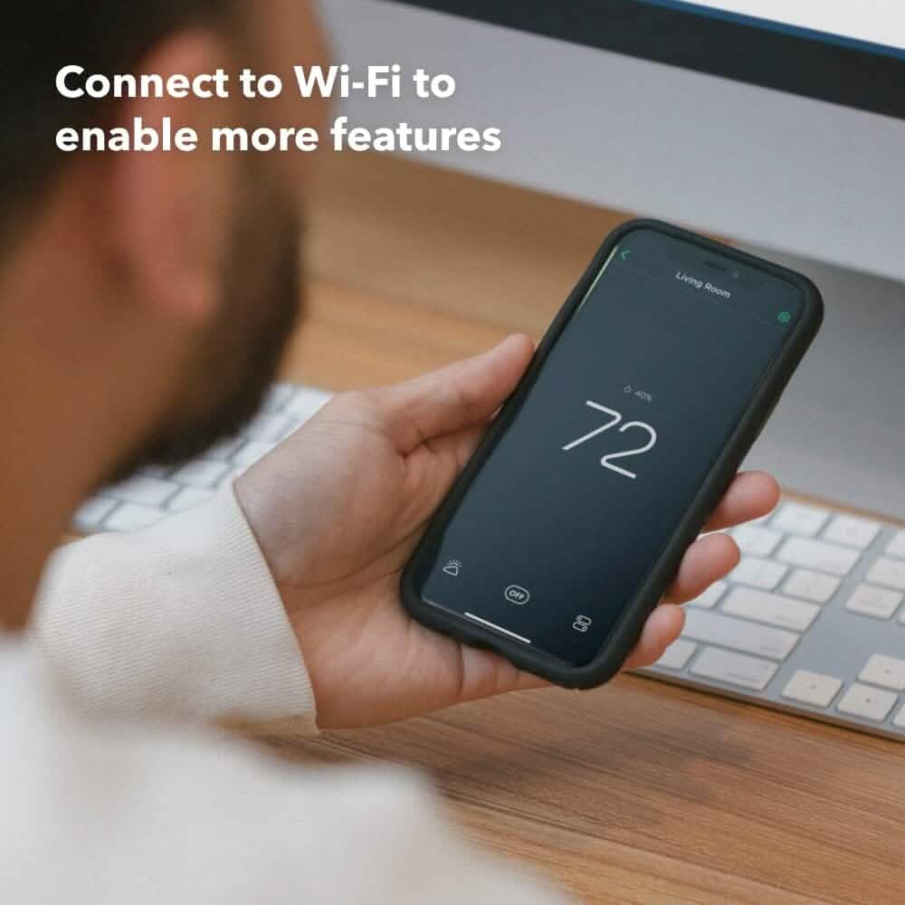 ecobee New Smart Thermostat Enhanced - Programmable Wifi Thermostat - Works with Siri, Alexa, Google Assistant - Energy Star Certified - Smart Home (Refurbished)