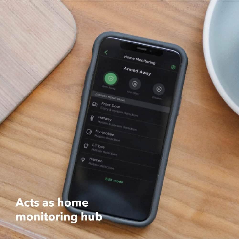 ecobee New Smart Thermostat Enhanced - Programmable Wifi Thermostat - Works with Siri, Alexa, Google Assistant - Energy Star Certified - Smart Home (Refurbished)