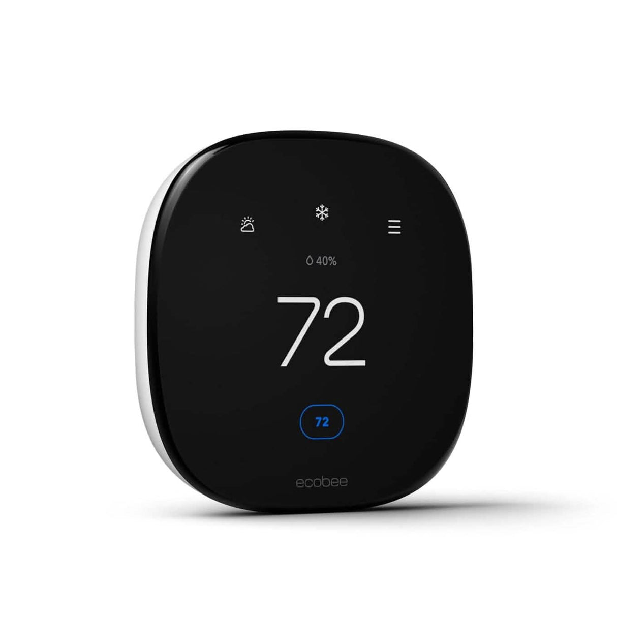 ecobee New Smart Thermostat Enhanced - Programmable Wifi Thermostat - Works with Siri, Alexa, Google Assistant - Energy Star Certified - Smart Home (Refurbished)