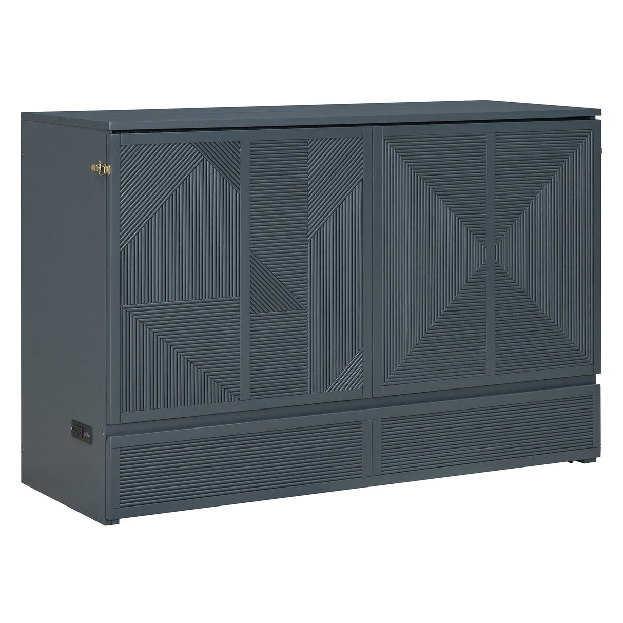 Murphy Bed With Large Drawer, USB Ports And Outlets by Couch.com