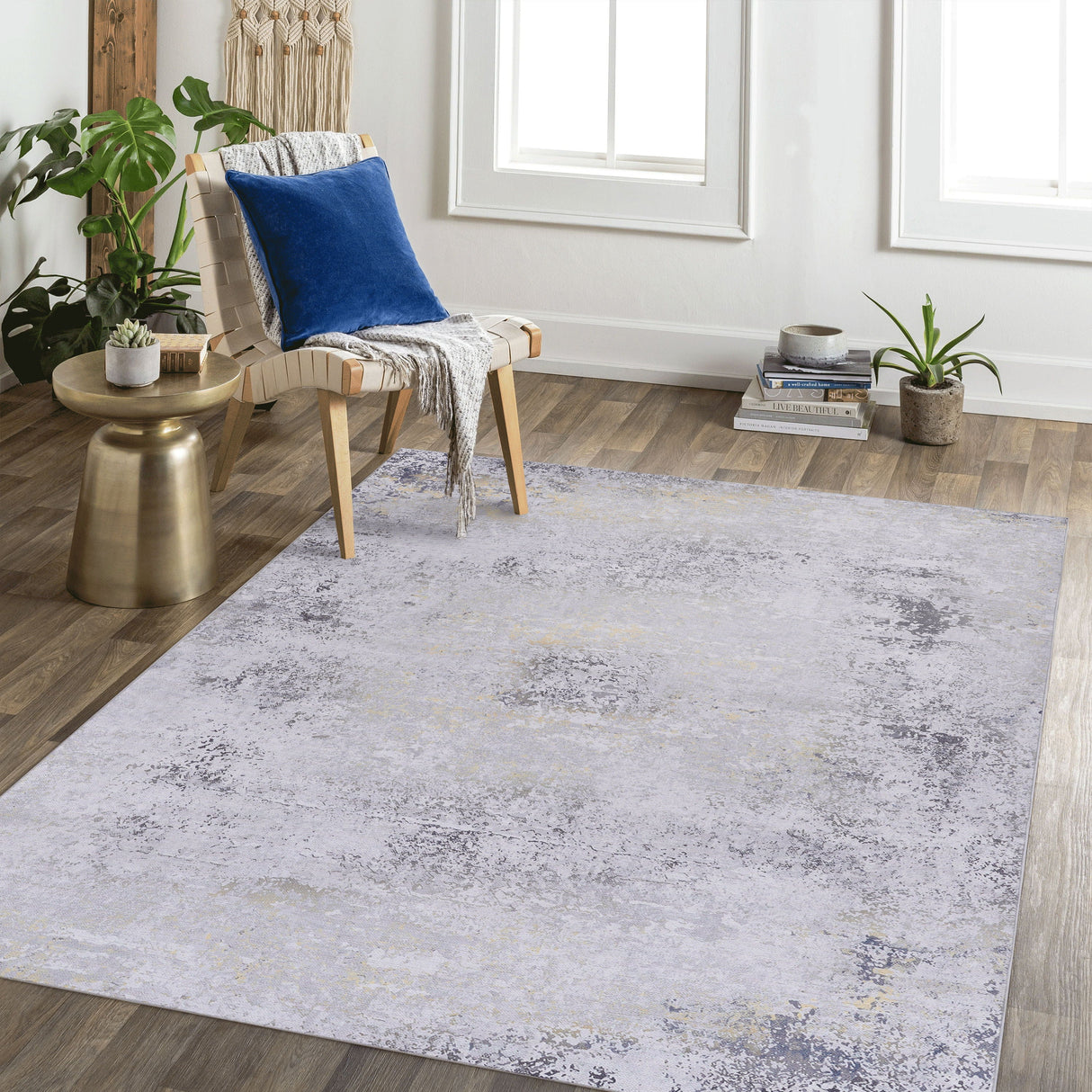 Maval - Stunning Area Rug, Washable by Couch.com