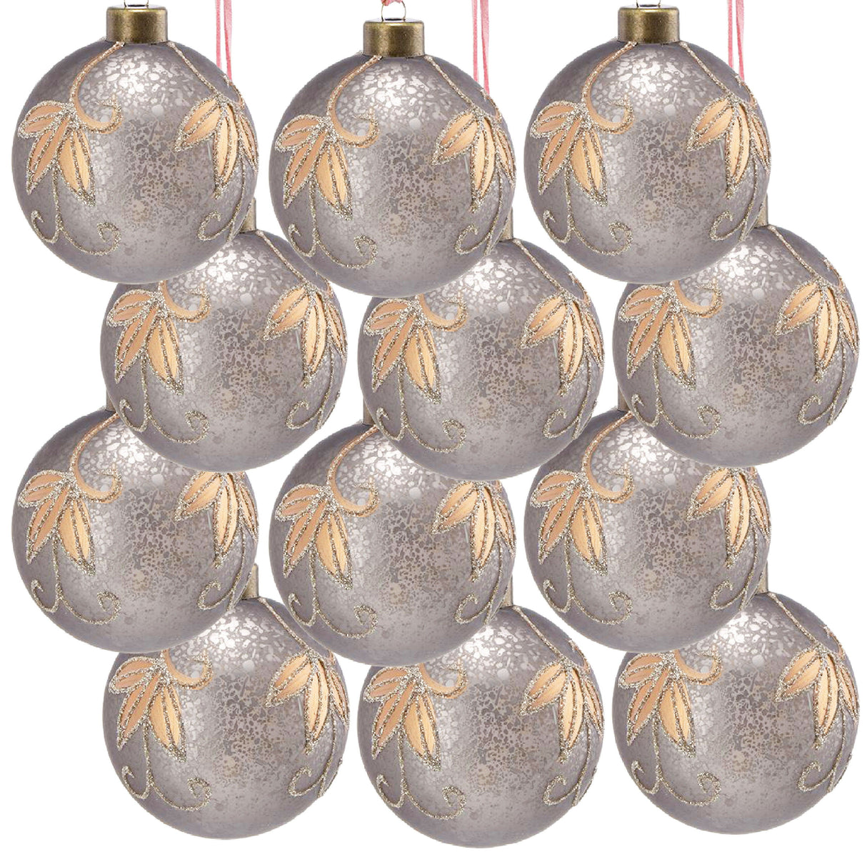 Christmas Ball Ornaments Decorative Hanging Tree Ornaments For Holiday Party Decorations by Couch.com