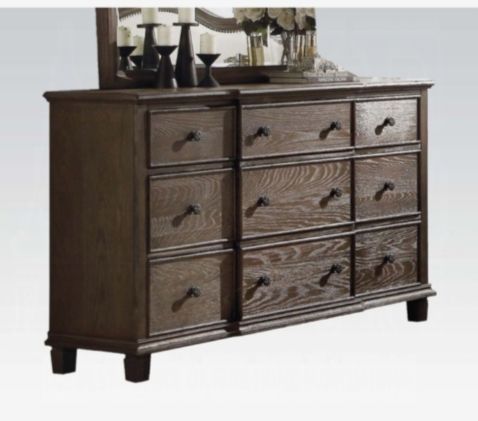 Baudouin - Weathered Dresser - Oak by Couch.com