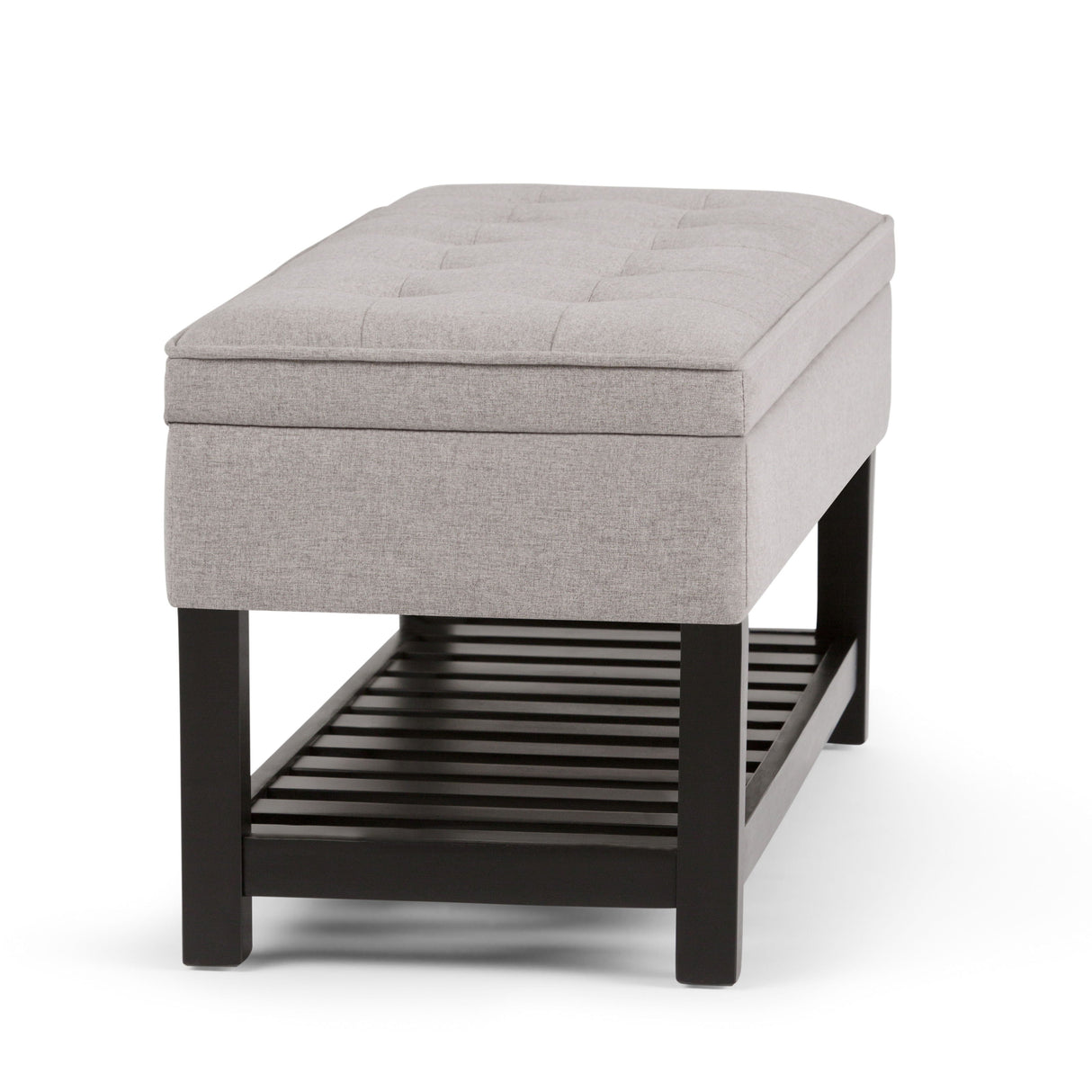 Cosmopolitan - Storage Ottoman Bench With Open Bottom by Couch.com