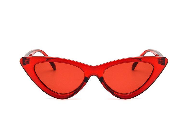 Luxury Modern Cat Eye Fashion Retro Classic Lady and Woman Sunglasses With Triange Frame With UV 400 Protection