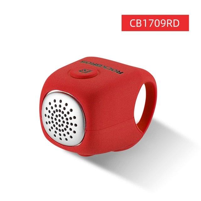 Electric Cycling Bell 90 dB Horn Rainproof Bicycle Handlebar Silica Gel Shell Ring Bike Bell Bicycle Accessories Electric Cycling Bells Water-Resistant Cycling Bells Horn Loud Bicycle Horns Bicycle Accessories