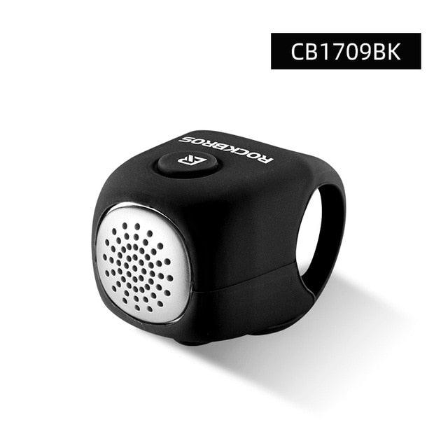 Electric Cycling Bell 90 dB Horn Rainproof Bicycle Handlebar Silica Gel Shell Ring Bike Bell Bicycle Accessories Electric Cycling Bells Water-Resistant Cycling Bells Horn Loud Bicycle Horns Bicycle Accessories