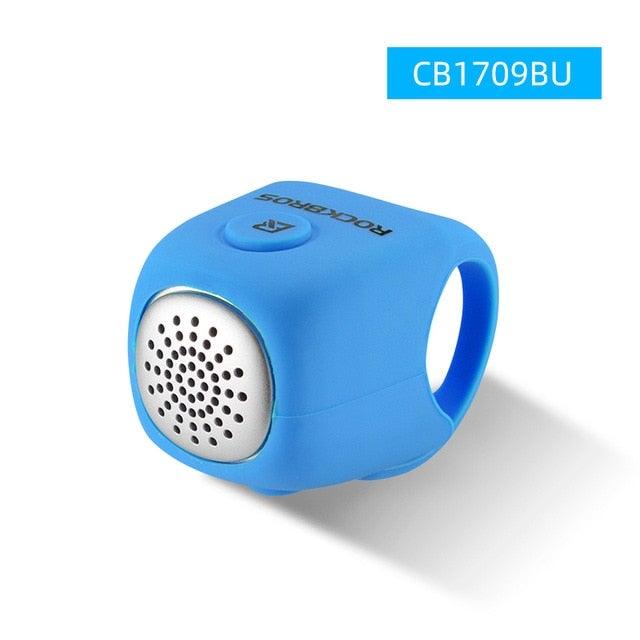 Electric Cycling Bell 90 dB Horn Rainproof Bicycle Handlebar Silica Gel Shell Ring Bike Bell Bicycle Accessories Electric Cycling Bells Water-Resistant Cycling Bells Horn Loud Bicycle Horns Bicycle Accessories