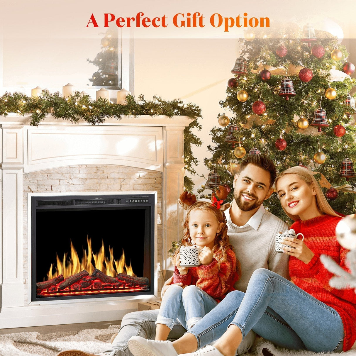 Electric Fireplace Insert Adjuatble Flame Colors 936A,939A,936BXB,939BXB