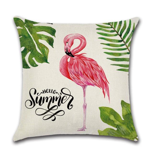 Elegant Linen Cushion Cover Black White Plaid Flower Pillow Case Throw Pillow Covers Waterproof Summer Outdoor Pillow Covers Home Summer Pillow Covers Home Decorative Pillows Cover For Sofa 45x45CM