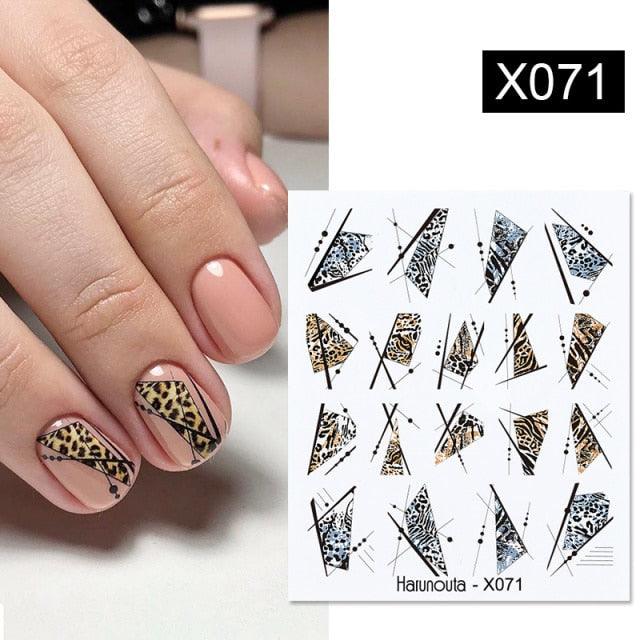 Embossed Nails Sticker 3D Flower Leaves Slider Water Transfer Nail Decals for Nail Art Transfer Sticker 3D Wave Design Decoration for Women Girls Art Stickers Decal Decoration Metallic Curve Strip Line Nail Decor
