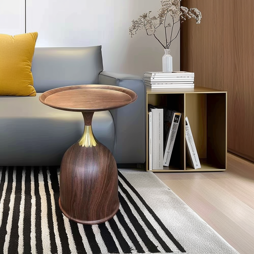 Wine barrel shape Side Table