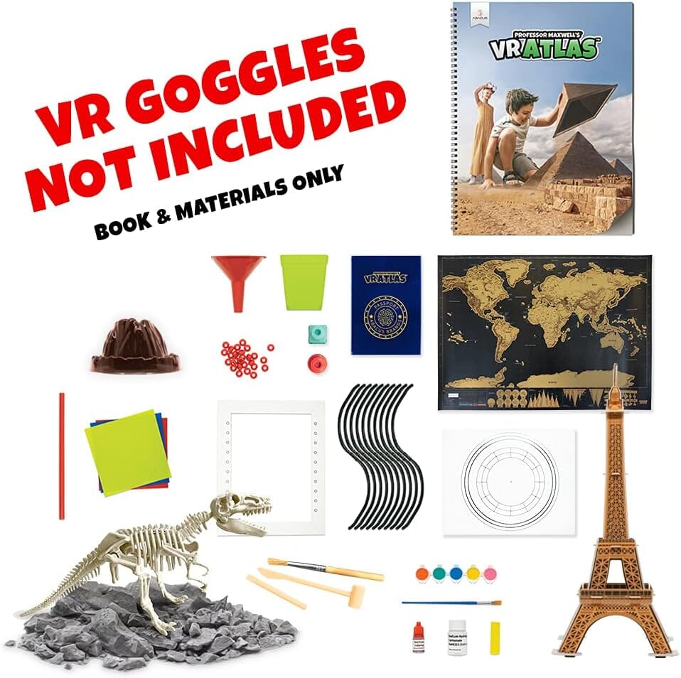 Expansion Pack (NO GOGGLES) Professor Maxwell's: - VR Atlas