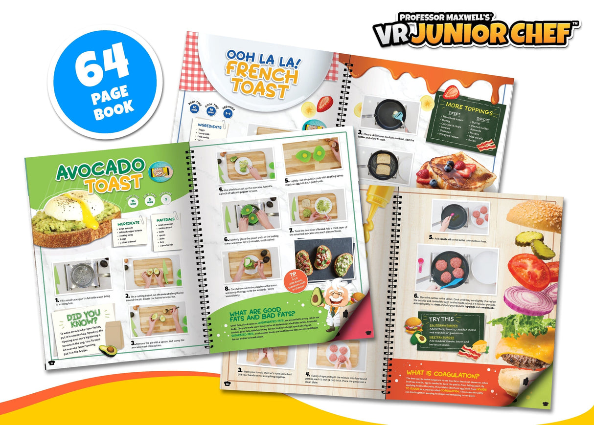 Expansion Pack (NO GOGGLES) Professor Maxwell's: - VR Junior Chef