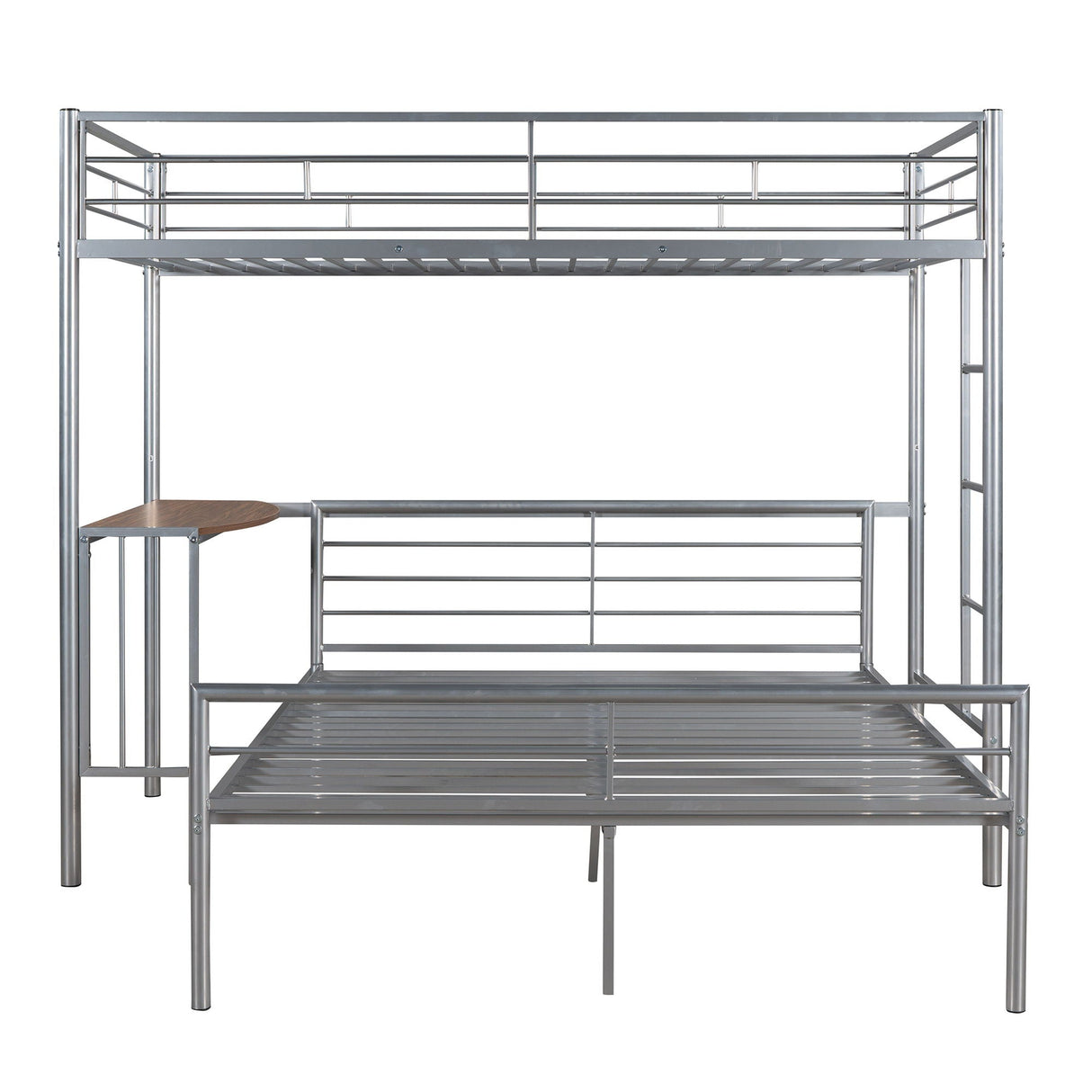 Bunk Bed With Desk, Ladder And Quality Slats For Bedroom by Couch.com