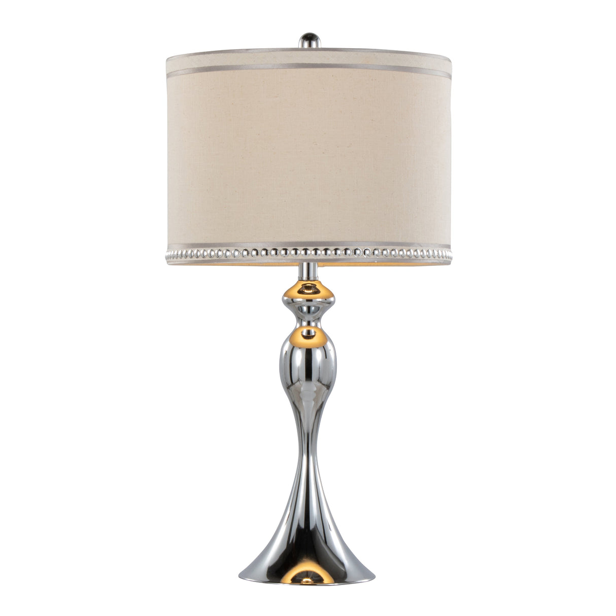 Ashland 27" Contemporary Metal Table Lamp - Set of 2