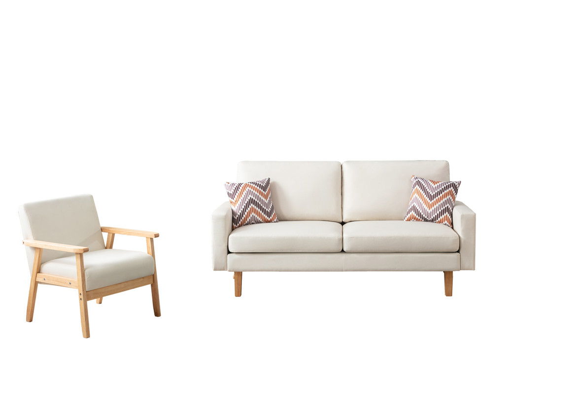 Bahamas - Sofa Set With 2 Throw Pillows by Couch.com