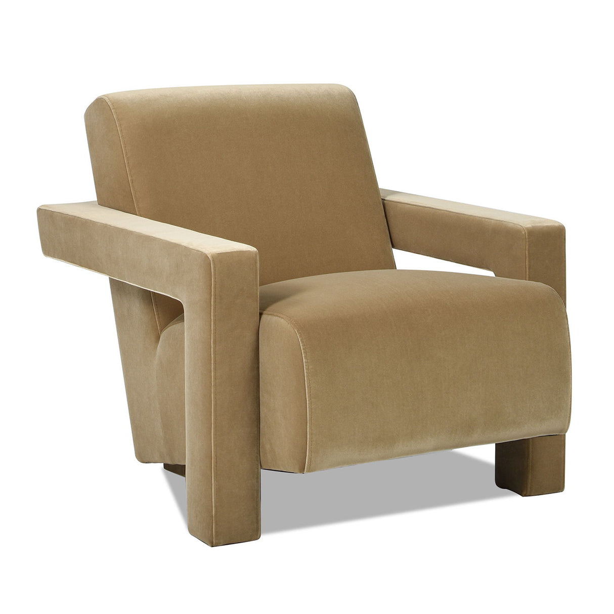 Ethan - Fully Upholstered Accent Arm Chair by Couch.com