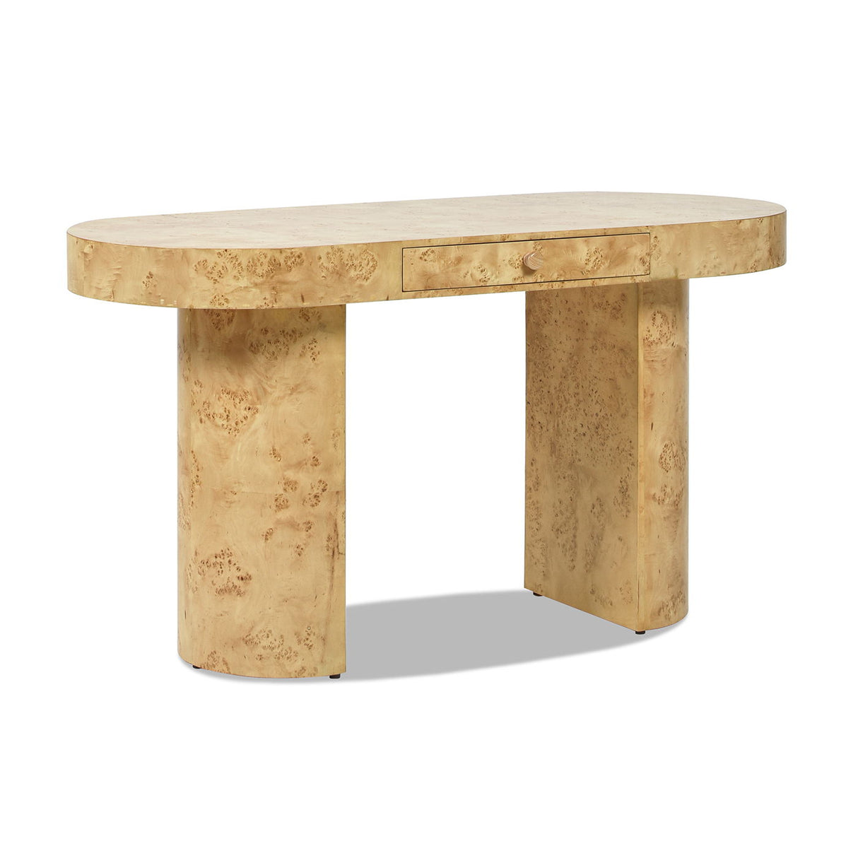 Jesse - Single Drawer Oval Computer Desk by Couch.com