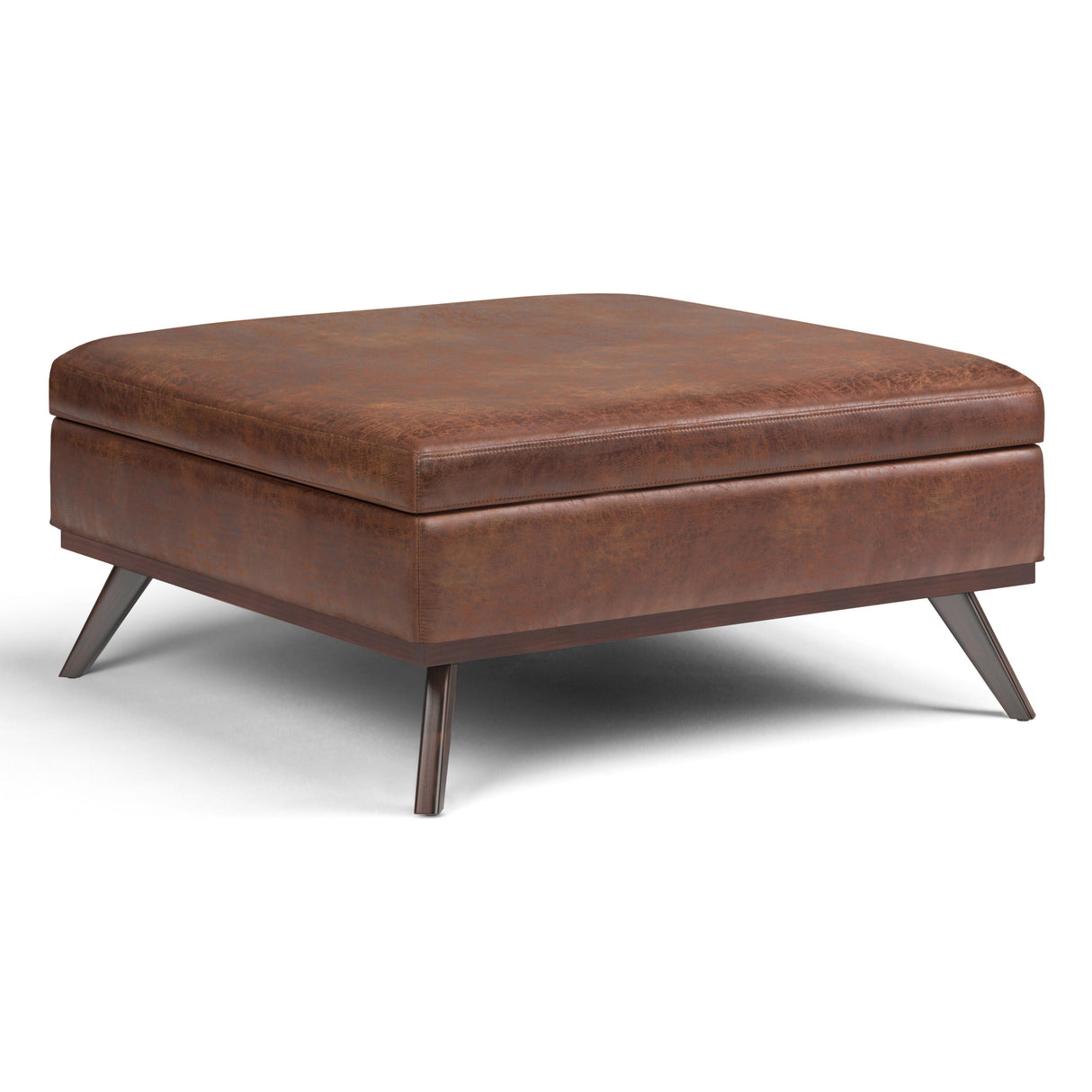 Owen - Multifunctional Square Coffee Table Storage Ottoman by Couch.com