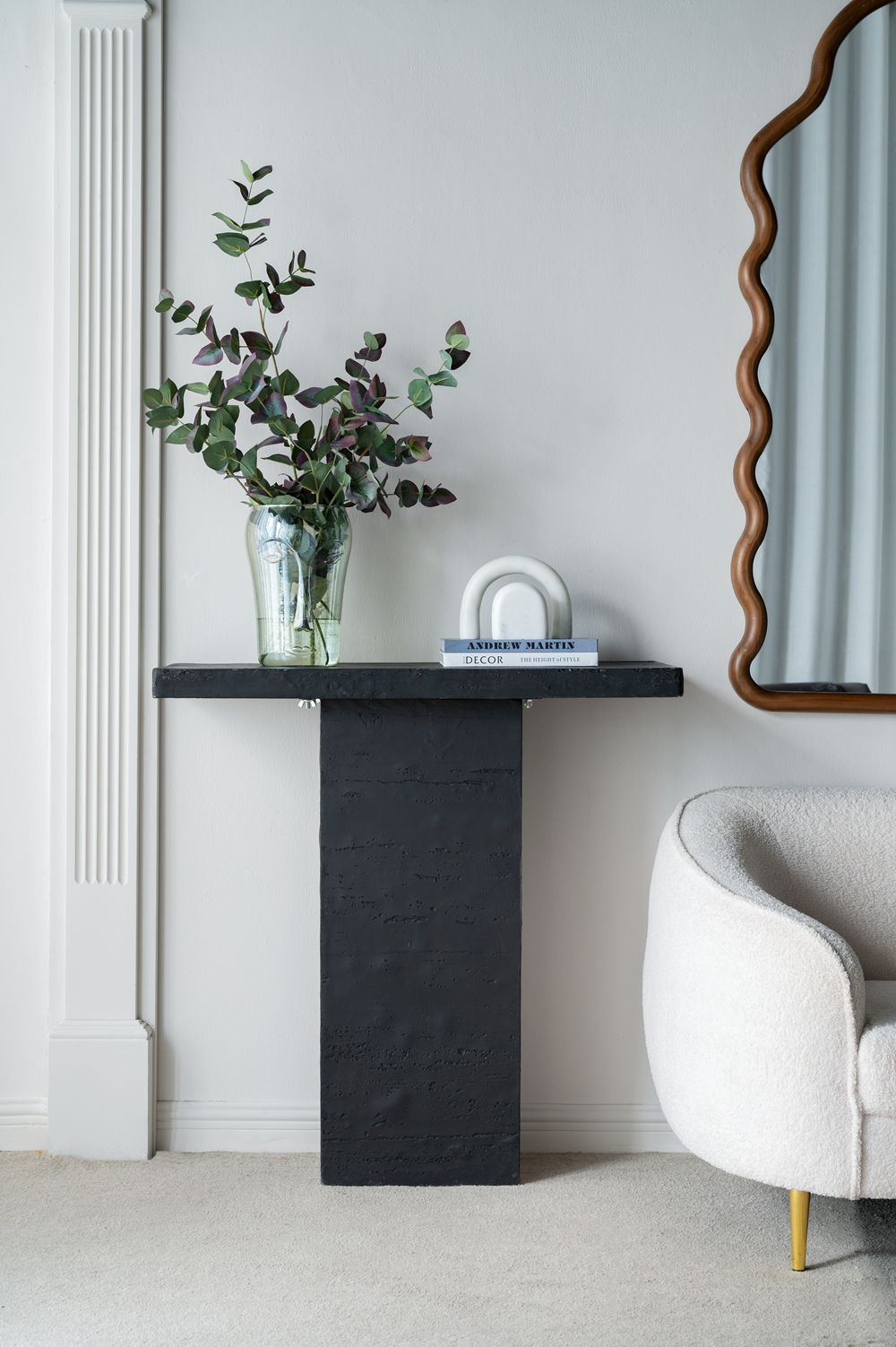 Square Coffee Table With Pedestal Base by Couch.com