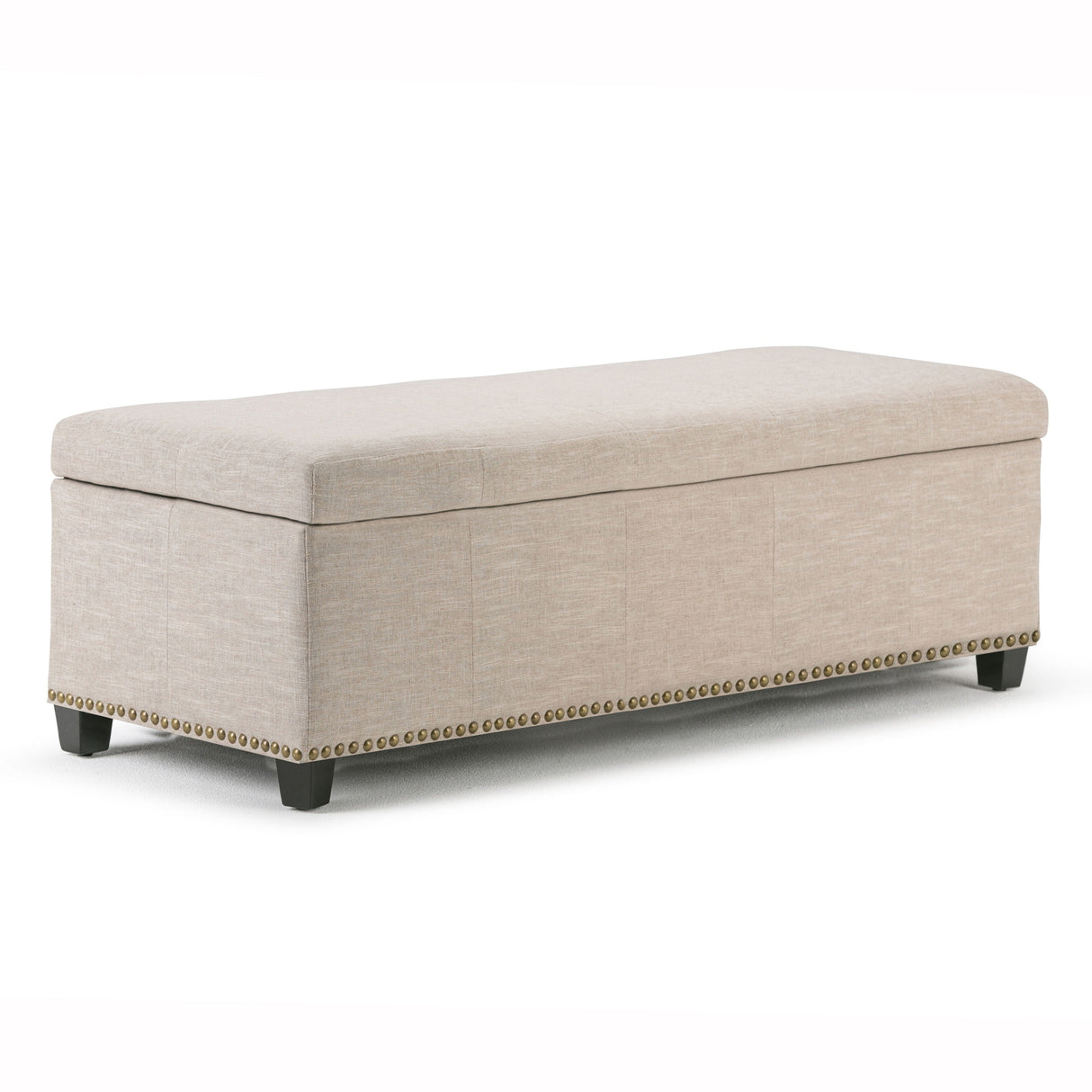 Kingsley - Upholstered Large Storage Ottoman by Couch.com