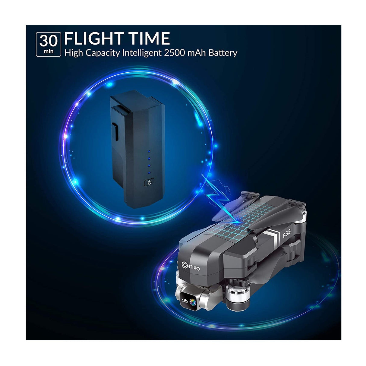 Contixo F35 GPS Drone With 4K UHD Camera