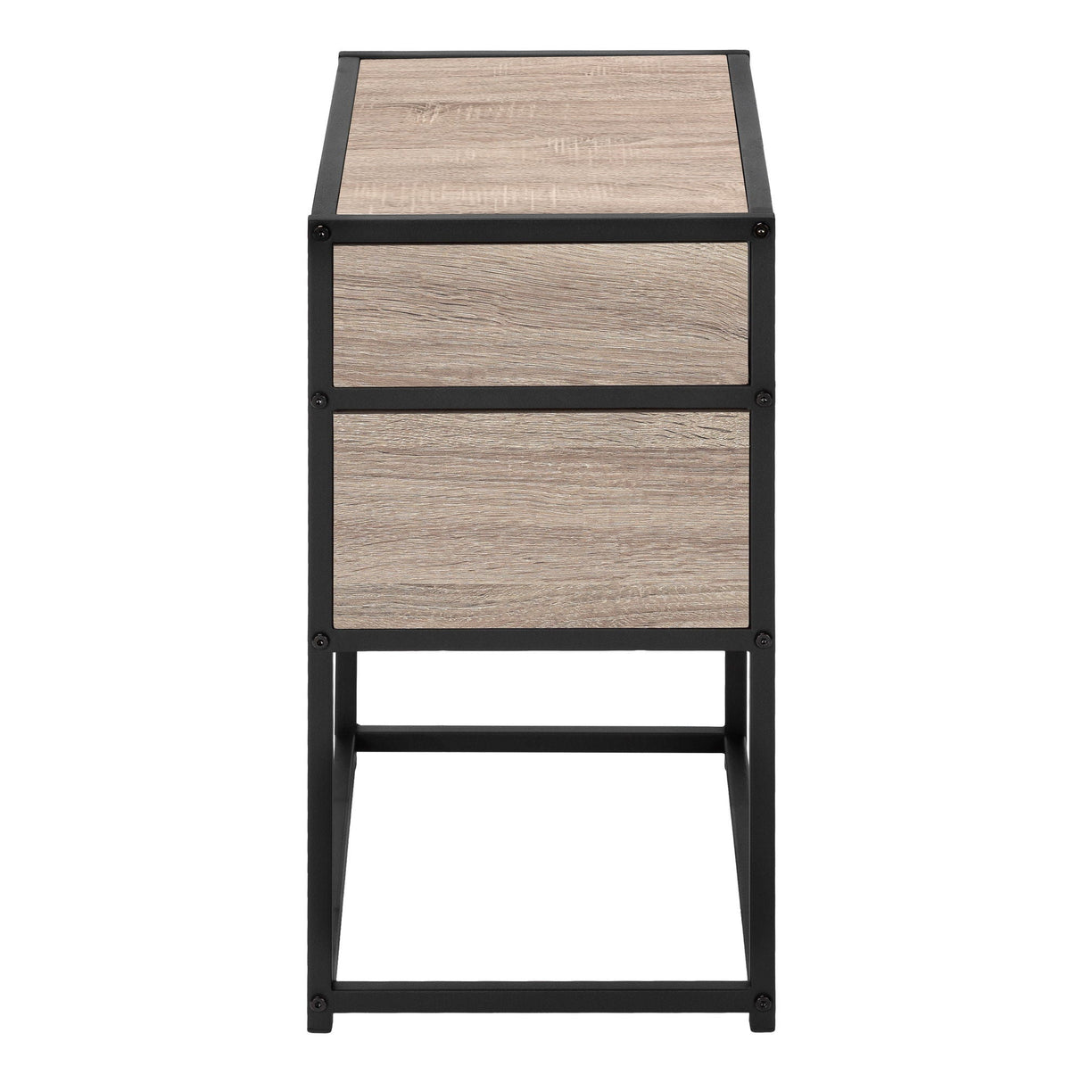 Accent Table, Side Modern - Taupe by Couch.com