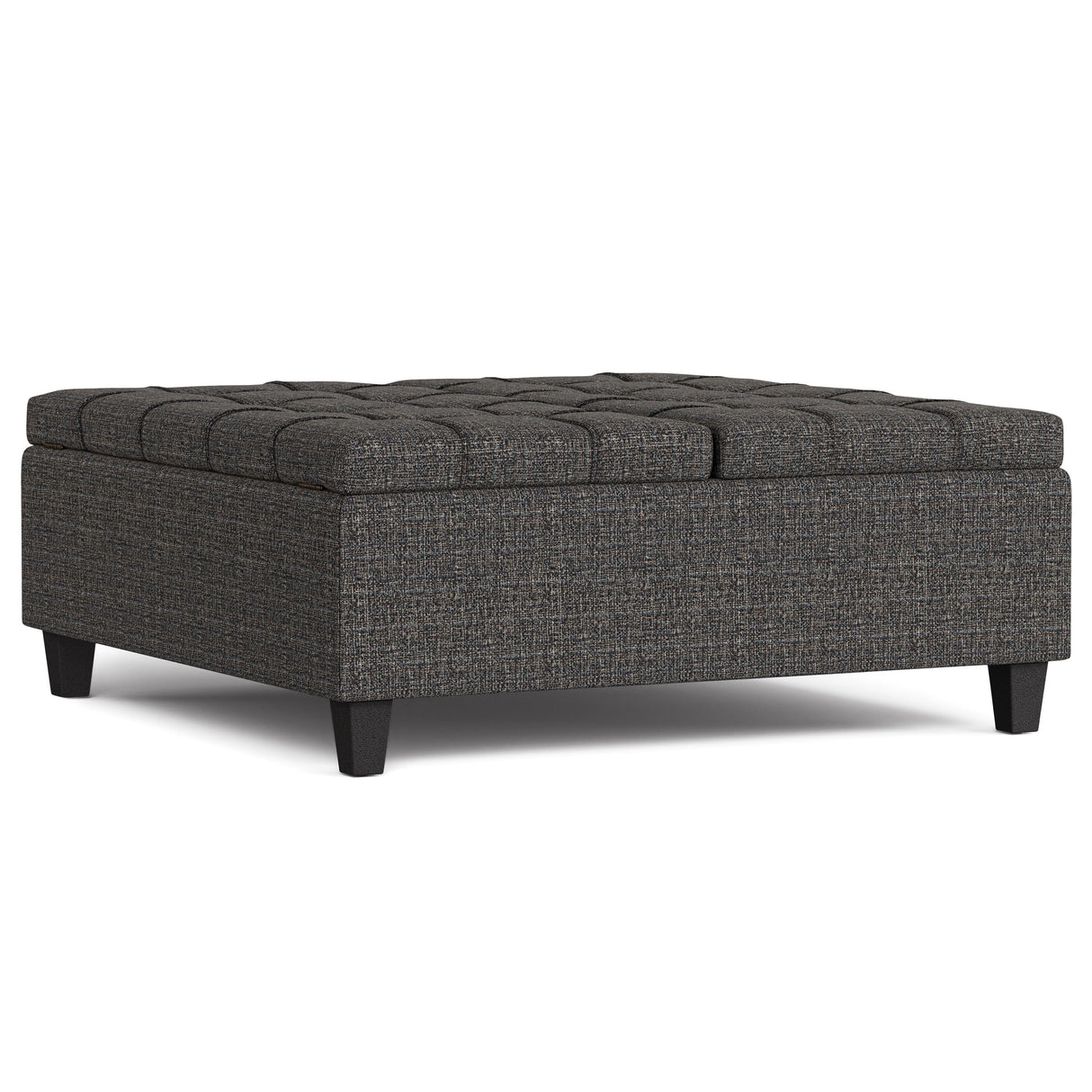 Harrison - Upholstered Coffee Table Storage Ottoman by Couch.com