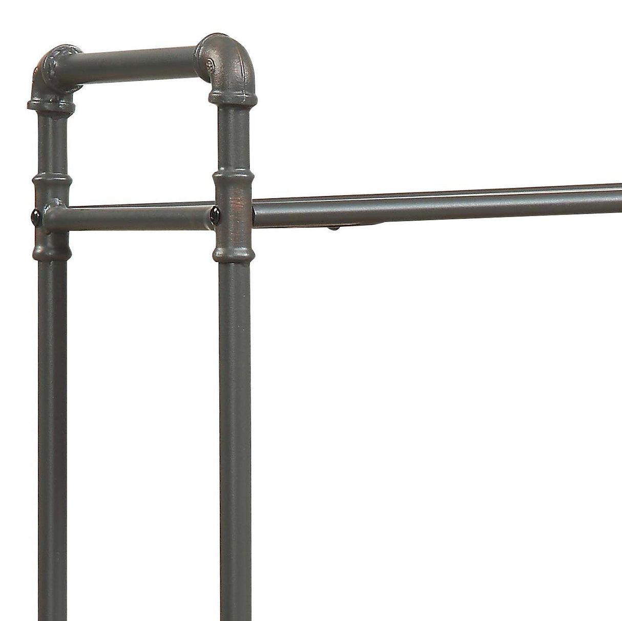 Itzel Antique Bookshelf - Gray / Oak