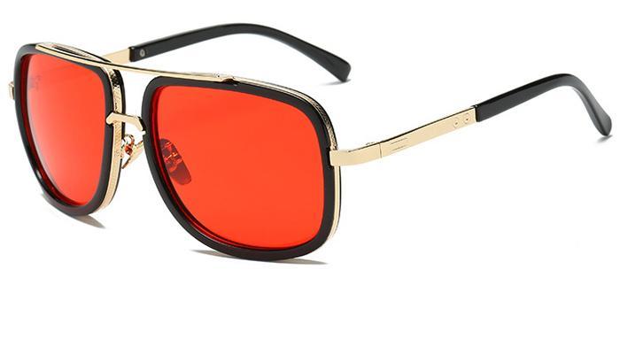 Luxury Modern Oversized Men and Woman Unisex Luxury Polarized Sunglasses Square Retro Oculos de sol Sunglasses With UV400 Prozection and Gradient Mirror Eyewear Glasses
