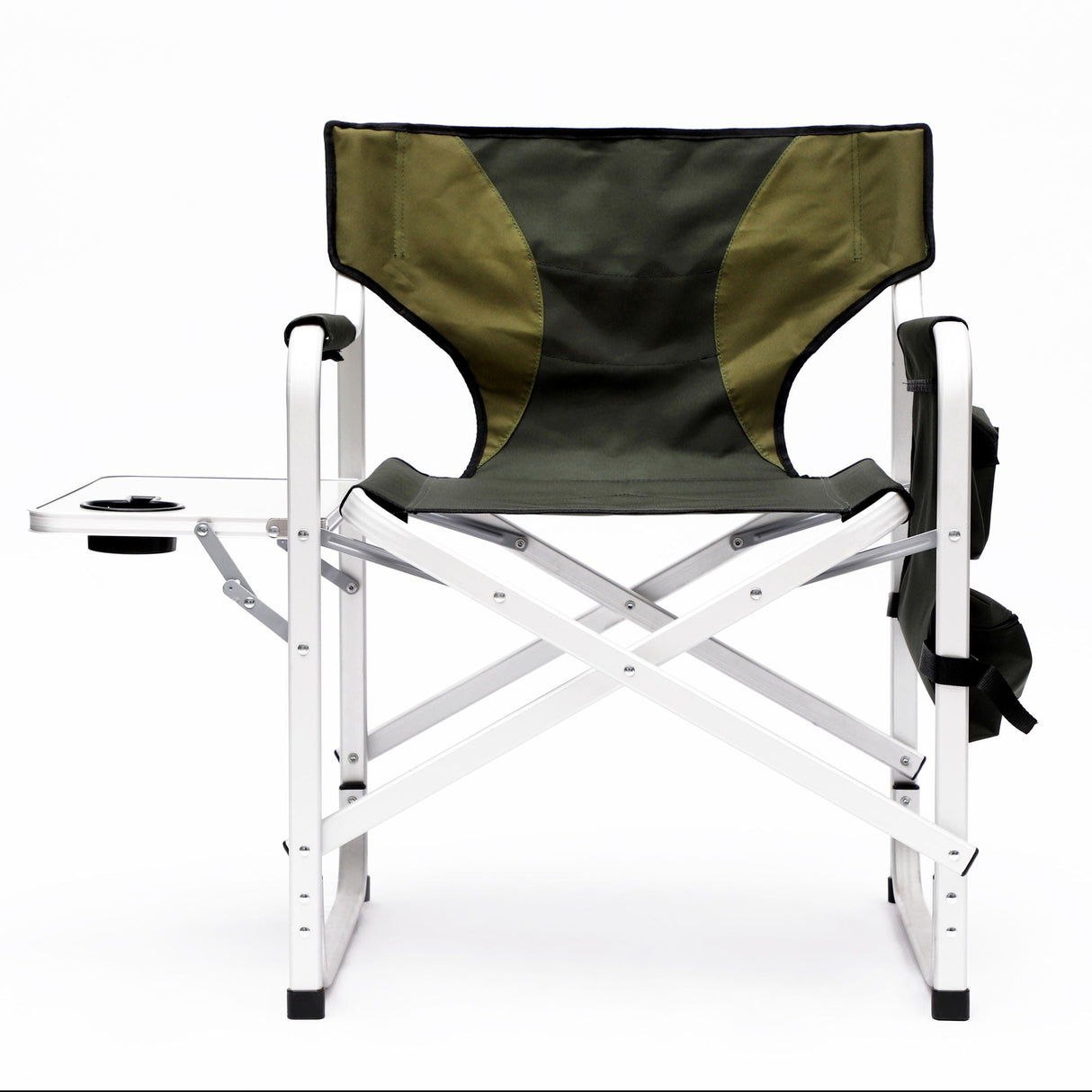 Padded Folding Outdoor Chair With Side Table And Storage Pockets, Lightweight Oversized Directors Chair For Indoor, Outdoor Camping, Picnics And Fishing by Couch.com