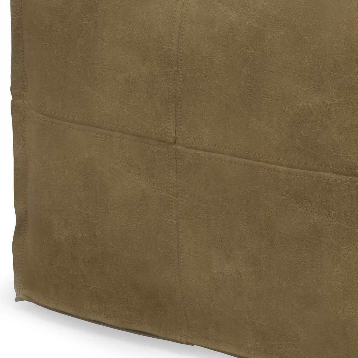 Sheffield - Handcrafted Square Pouf by Couch.com