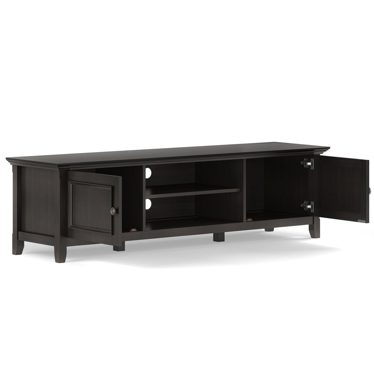 Amherst - Low TV Media Stand - Hickory Brown by Couch.com