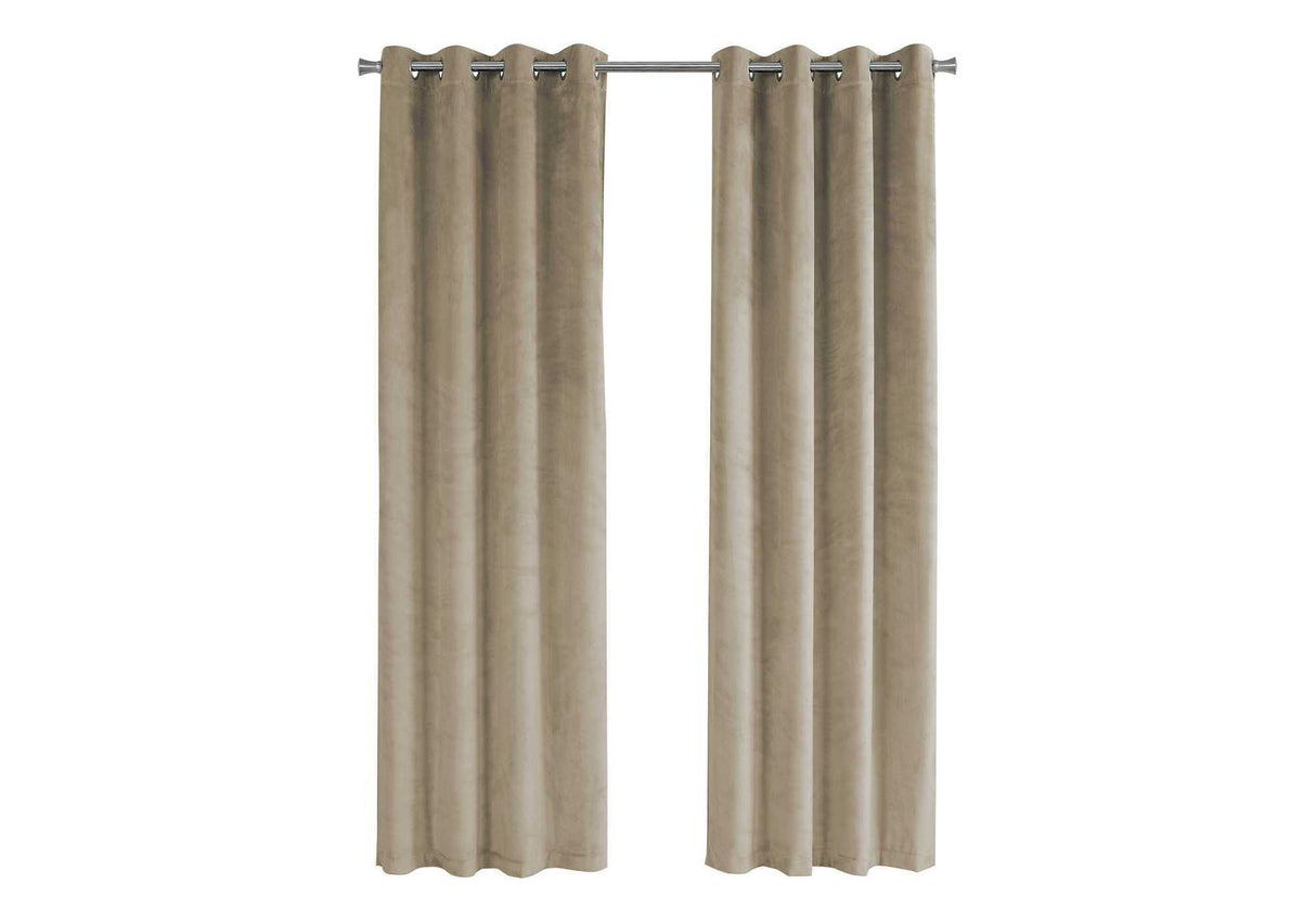 2 Pieces Set, Curtain Panel, Room Darkening, Grommet by Couch.com