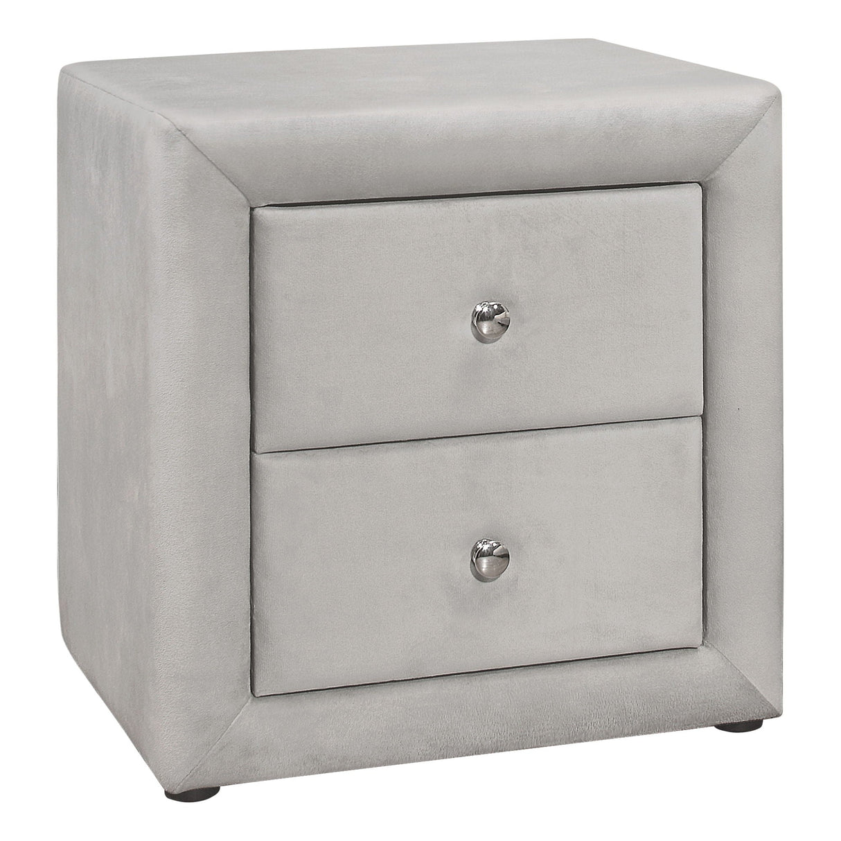Nightstand, Storage Drawer Versatile Use, Upholstered, Transitional by Couch.com