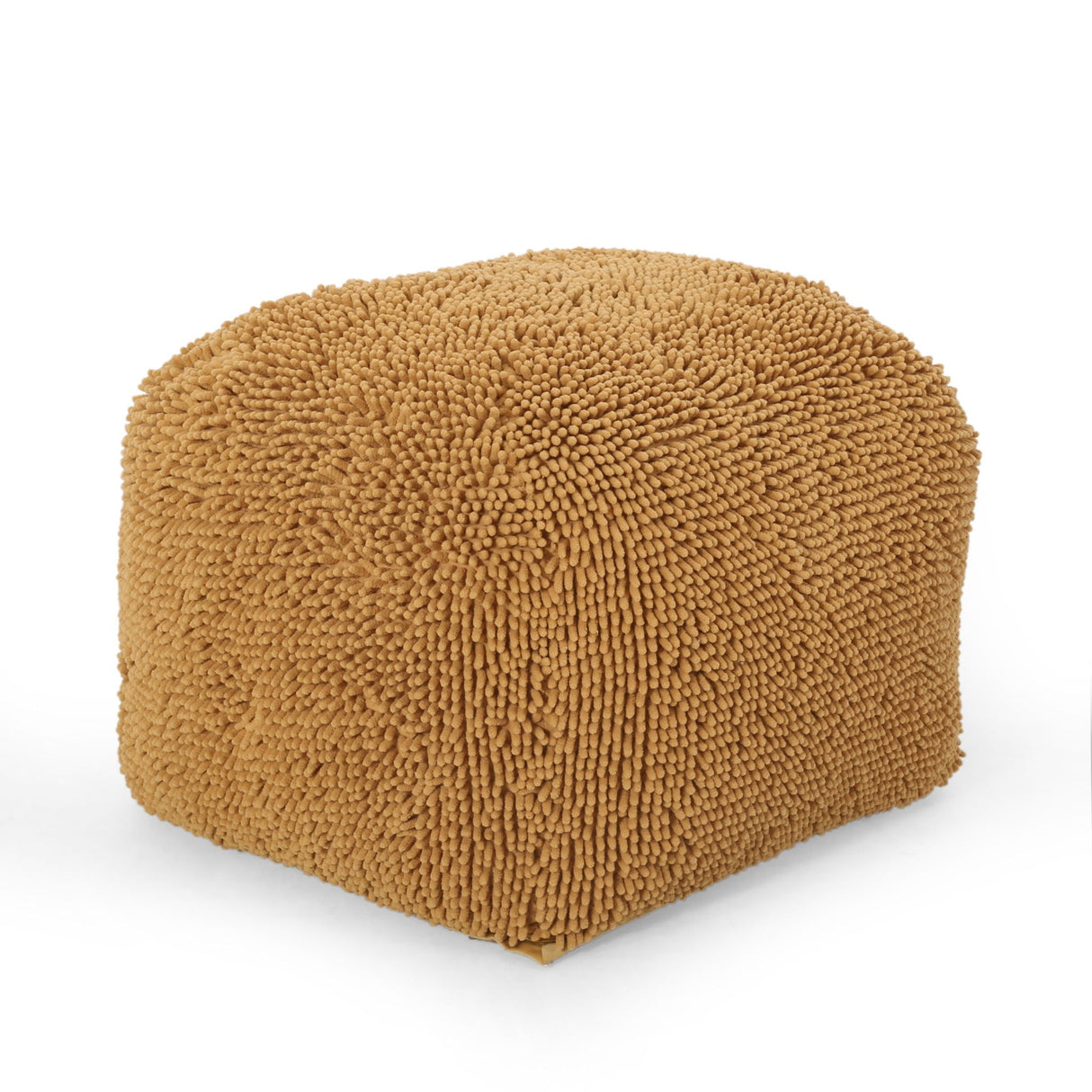 Spongy Microfiber Square Pouf Soft Seating by Couch.com