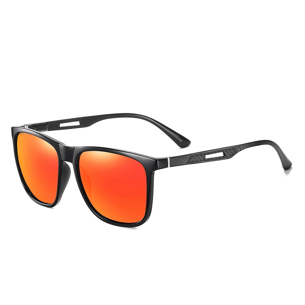 Square High Quality Titanium Sunglasses for Men Polarized Sunglasses With Mirror Gradient Glasses Titanium TR90 Frame Oculos De Sol gafas and UV400 Protection