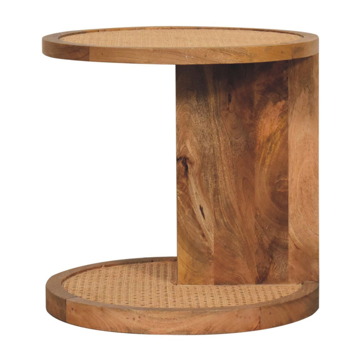 Close Knit Corner End Table - Oak by Couch.com