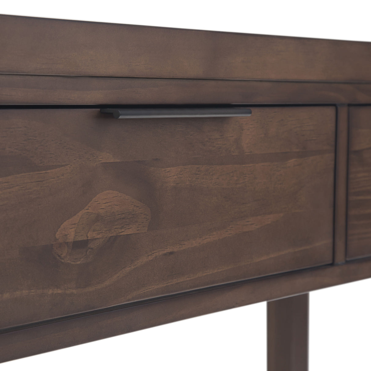 Hollander - Wide Console Table - Warm Walnut Brown by Couch.com