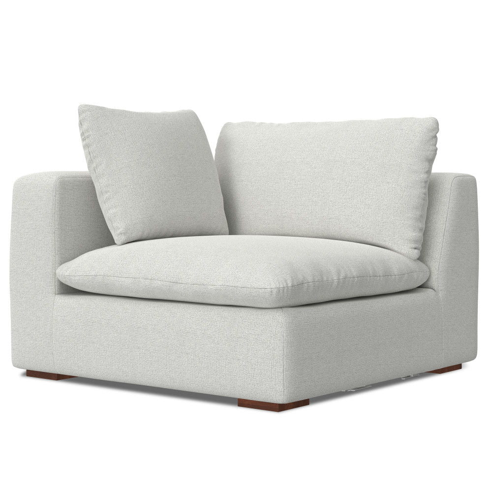 Jasmine - Left Arm Sofa Module - Gray by Couch.com