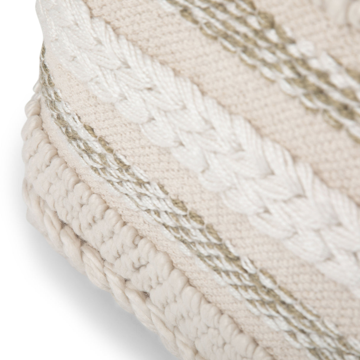 Sommer - Handcrafted Square Pouf by Couch.com