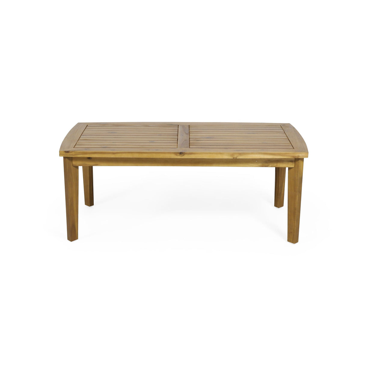 Outdoor Rectangular Coffee Table - Brown by Couch.com