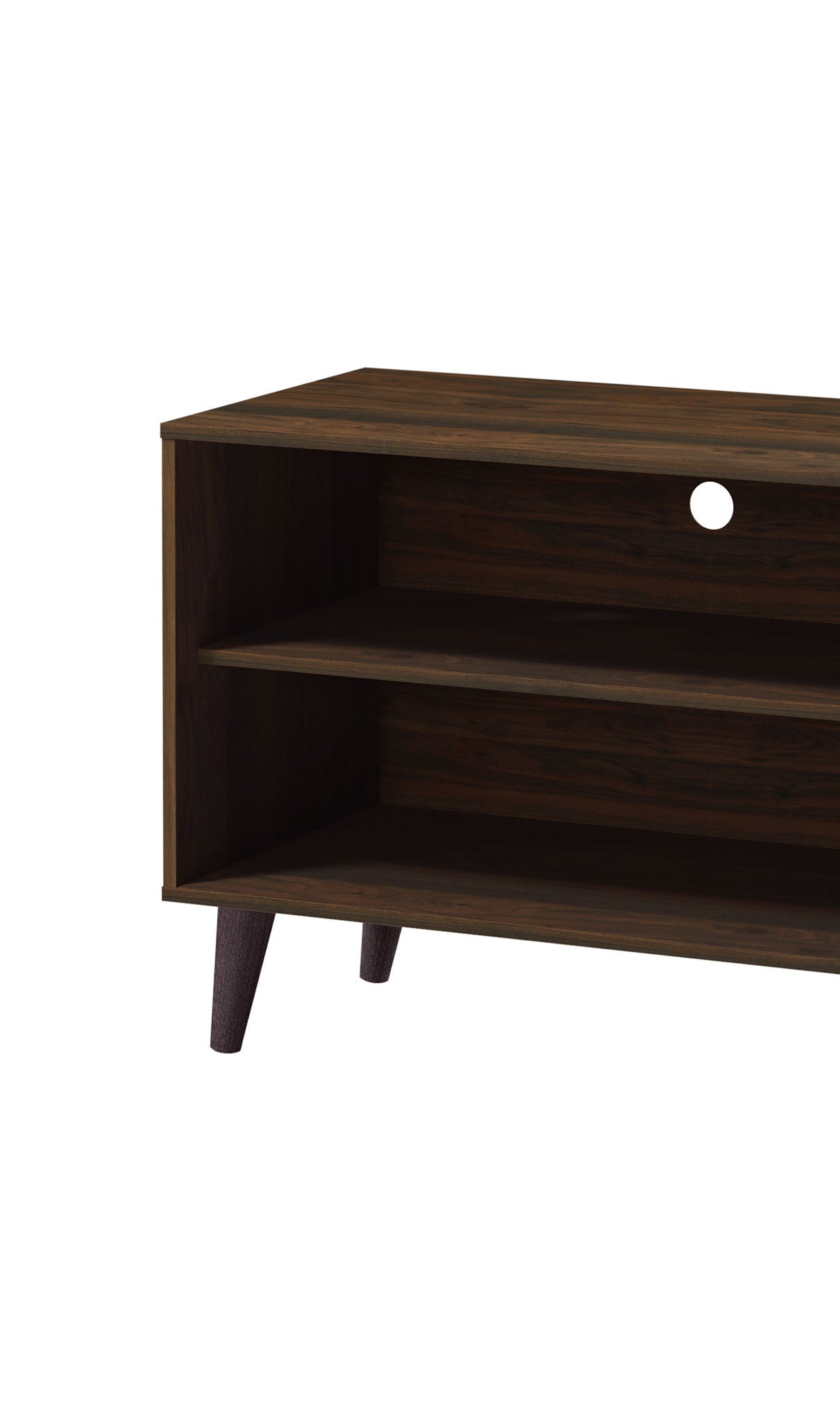 Amidon - TV Stand, With 2 Storage Shelves And 1 Cabinet by Couch.com