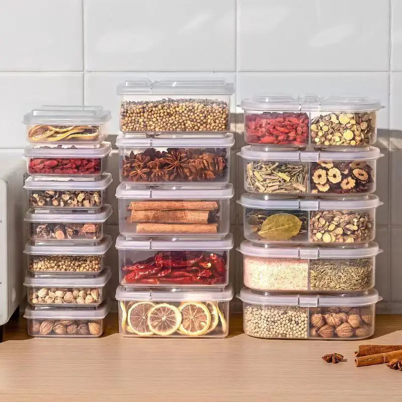 Kitchen Spice Storage Box Combination Set