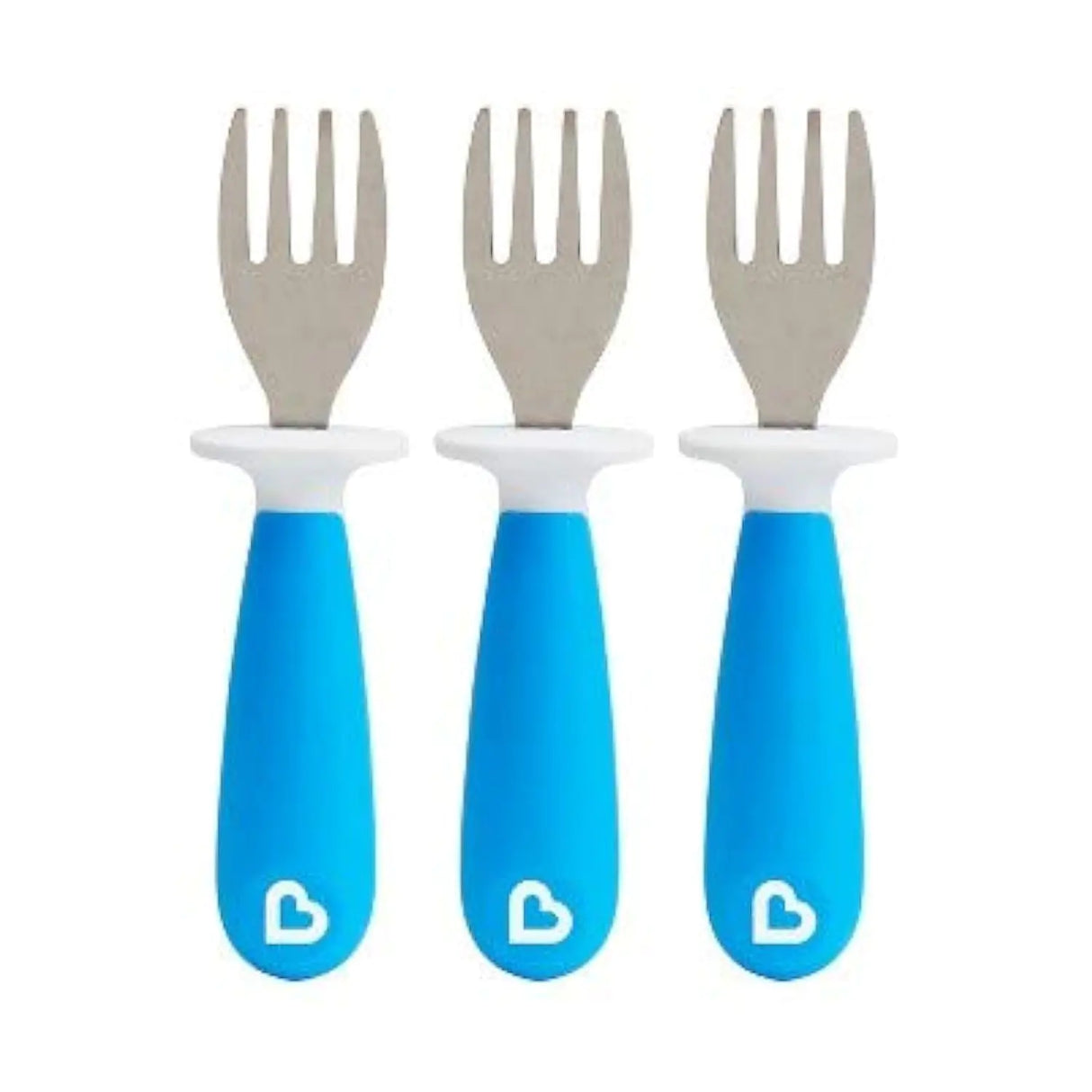 Munchkin Raise Toddler Fork Set Blue 3 Piece Set