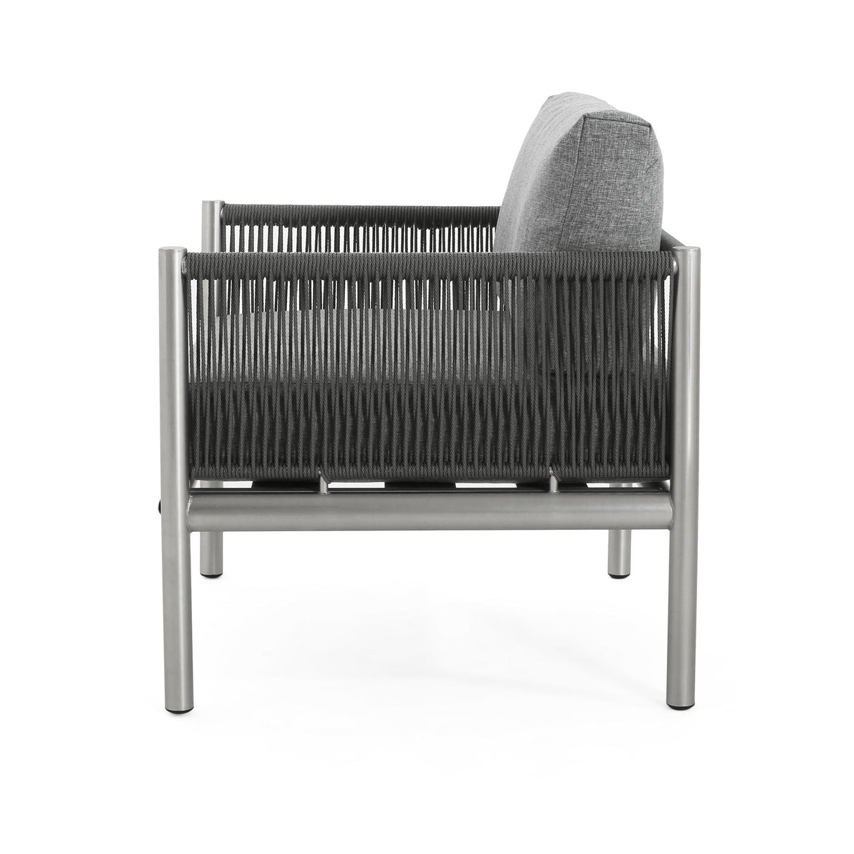 Hargrove - Club Chair - Silver / Gray by Couch.com