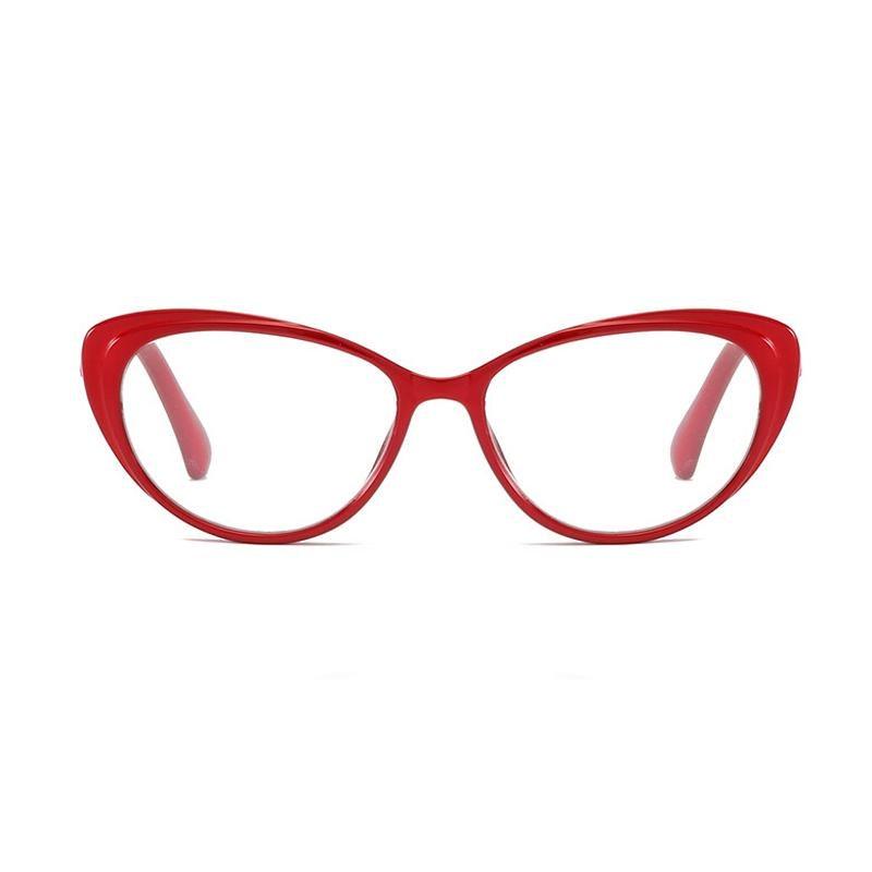 Fashion Cat Eye Reading Glasses Women Lightweight Eyeglasses Frame Protection Eyewear Computer Goggles And Non Prescription Frame Ladies Eyewear Women Eyeglasses Hyperopia Presbyopia Eyewear 1.0 1.5 2.0 2.5 3.0 3.5 4.0