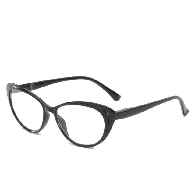Fashion Cat Eye Reading Glasses Women Lightweight Eyeglasses Frame Protection Eyewear Computer Goggles And Non Prescription Frame Ladies Eyewear Women Eyeglasses Hyperopia Presbyopia Eyewear 1.0 1.5 2.0 2.5 3.0 3.5 4.0